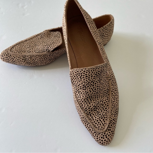 Madewell Frances Spotted Calf Hair Skimmer - Size 7 - Gently worn - Picture 1 of 8